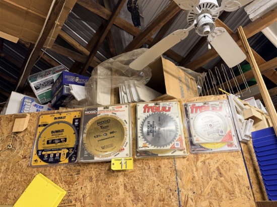 (9) New Saw Blades: