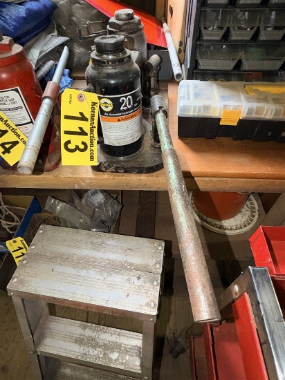 Omega 20-Ton Bottle Jack