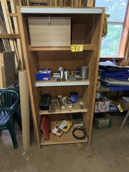 Contents Of Cabinet: