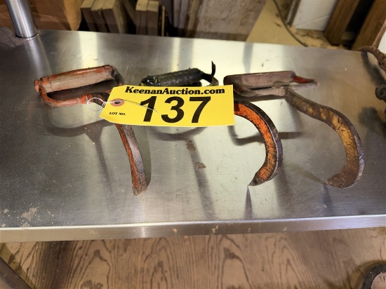 Bid Price X 3 - (3) Birch Hooks