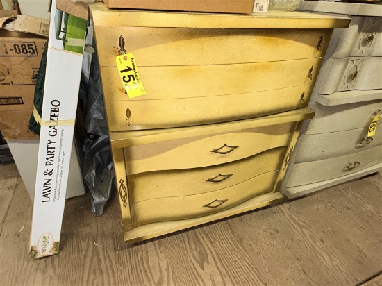 38" X 18.5" X 43"H 6-Drawer Dresser