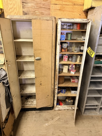 Lot: 3-Storage Cabinets, 2-2 Door, 1-1 Door