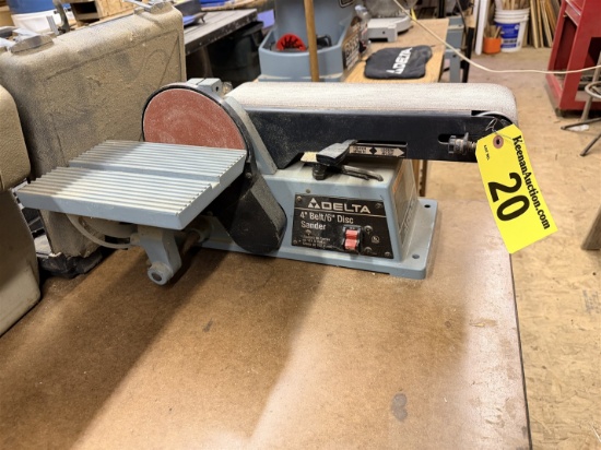 Delta 4" Belt/6" Disc Sander, Model 31-460