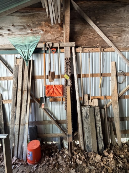 Long Handled Tool Lot: