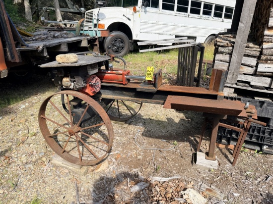 Tow Behind 5hp Wood Splitter, 2500 Psi