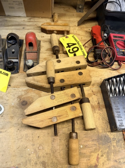(3) Wood Clamps