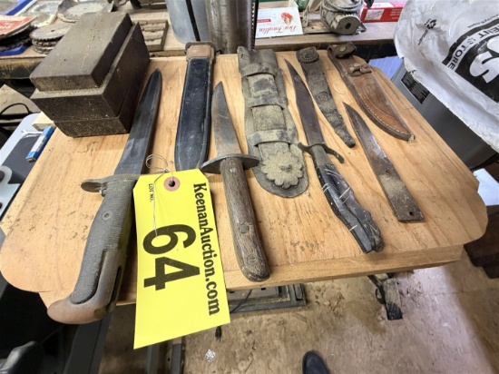 Lot Of Assorted Knives:
