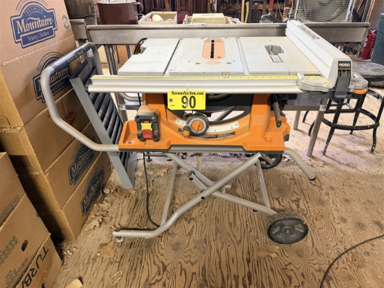 Ridgid R4510 10" Portable Table Saw