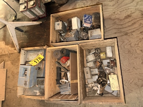 Lot Of Misc. Electrical In 4-Boxes