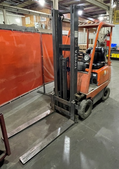 Toyota 40-3fg9 Lp Forklift, 1,500lb.