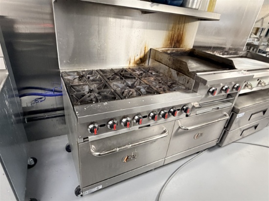 CPG 24" GRIDDLE/BROILER & 2-OVENS