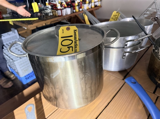 Vigor Stainless Steel 20qt Stock Pot