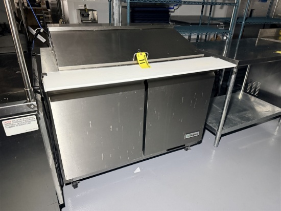 Supera 48" 2-Door Refrigerated Sandwich Prep Table