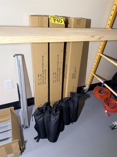 BID PRICE X 3 - (3) SUN CRUISER UMBRELLAS W/ WEIGHT BAGS