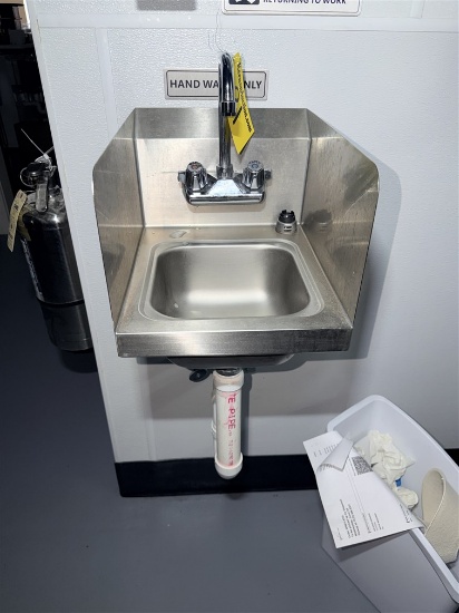 REGENCY 600HS12SP STAINLESS STEEL 12" HAND SINK