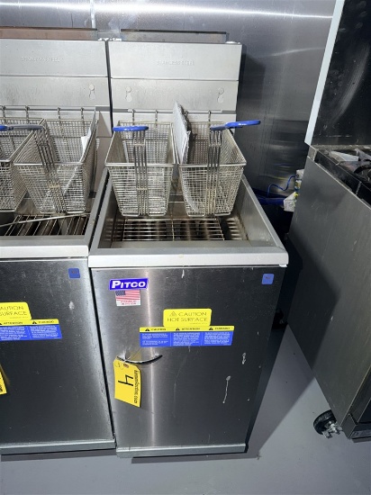 2025 PITCO MODEL 40D 40-45LB TUBE FIRED GAS FRYER