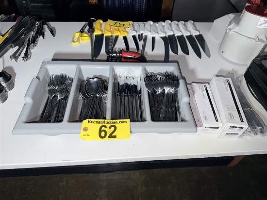 Flatware Caddy & Acopa Stainless Steel Flatware
