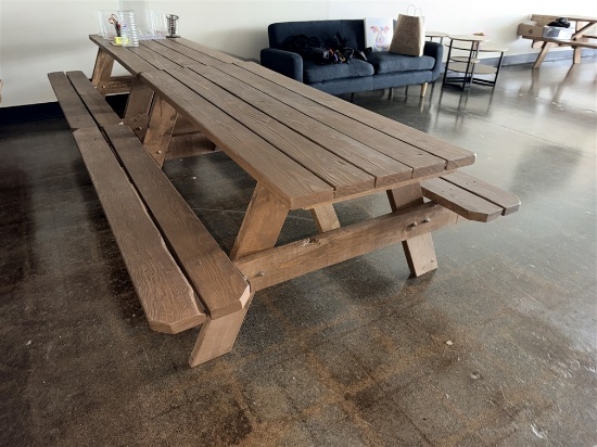 BID PRICE X 4 - (4) 6' PICNIC TABLES