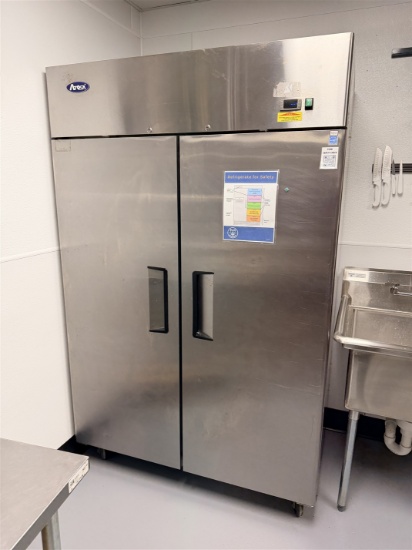 ATOSA 2-DOOR STAINLESS STEEL REFRIGERATOR
