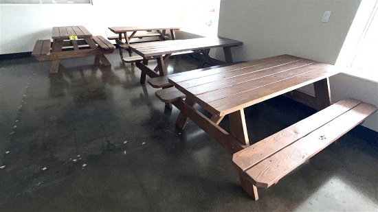 Bid Price X 4 - (4) 6' Picnic Tables