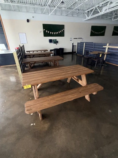 Bid Price X 4 - (4) 6' Picnic Tables