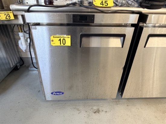 ATOSA MGF8405GRL UNDERCOUNTER FREEZER ON CASTERS