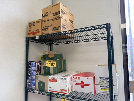 CONTENTS ON 2-SHELVES: