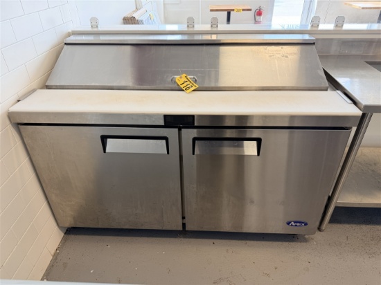 ATOSA MSF8303GR 2-DOOR REFRIGERATED SANDWICH PREP TABLE