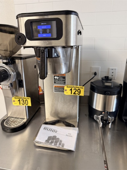 BUNN ICB-DV INFUSION SERIES PLATINUM EDITION COFFEE BREWER, MODEL 53300.0100