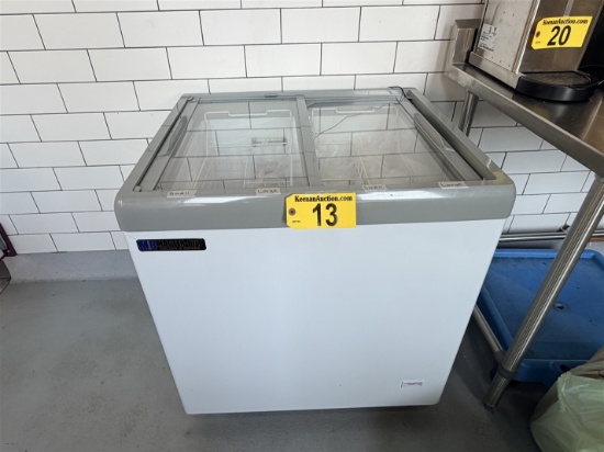 MASTER-BILT COLDIN-3 SERIES SLIDE-TOP DISPLAY FREEZER