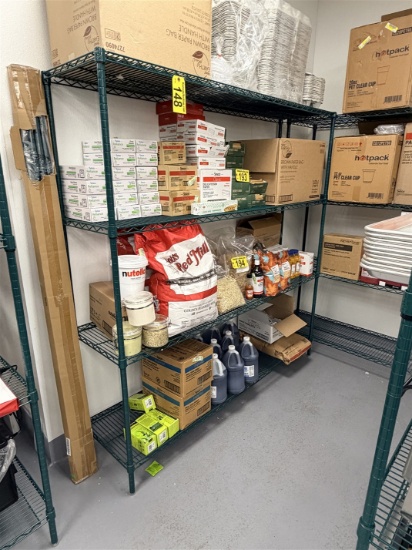FOCUS 4-SHELF GREEN EPOXY WIRE KITCHEN RACK
