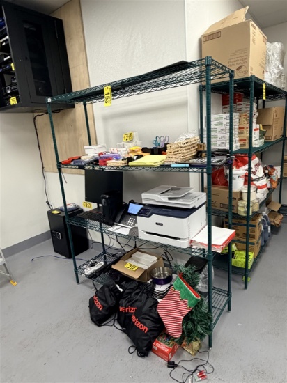 FOCUS 4-SHELF GREEN EPOXY WIRE KITCHEN RACK