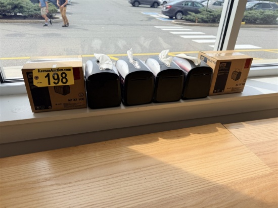 BID PRICE X 6 - (6) TORK NAPKIN DISPENSERS