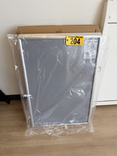 BID PRICE X 10 - (10) POSTER FRAMES, 25 1/2" X 37 1/2"