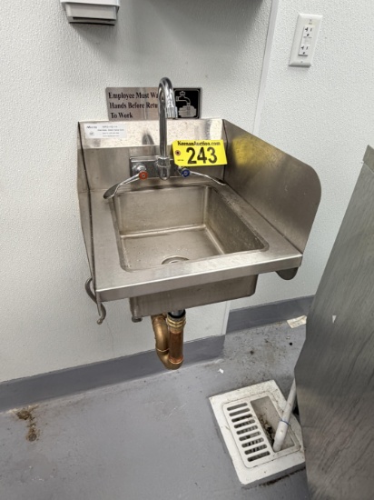 MIXRITE 14" HAND SINK, MODEL MRS-HS-14