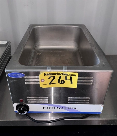 ATOSA COOKRITE 7700 COUNTERTOP S/S ELECTRIC FOOD WARMER