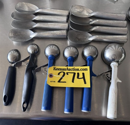 LOT OF 14-ASSORTED KITCHEN UTENSILS: