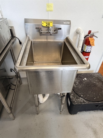NBR EQUIPMENT SINGLE COMPARTMENT S/S POT SINK