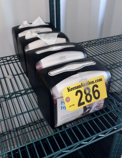 BID PRICE X 4 - (4) TORK NAPKIN DISPENSERS