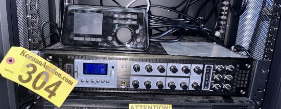 Rockville Rcs180-6 Commercial 180w Amplifier/Receiver