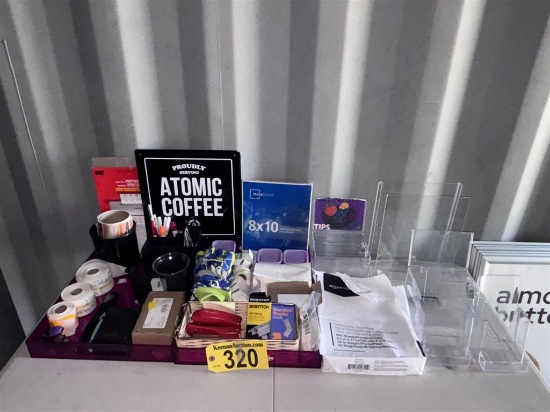 LOT OF ASSORTED OFFICE SUPPLIES: