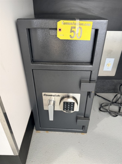 SENTRY-SAFE KEYPAD DEPOSITORY SAFE, 14"W X 27"H