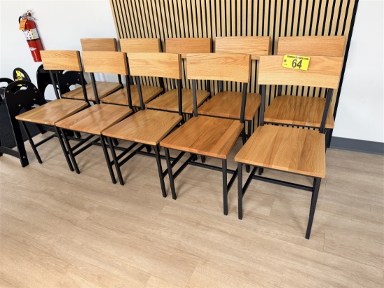 BID PRICE X 10 - (10) TIMBER 2.0 SERIES DINING CHAIRS