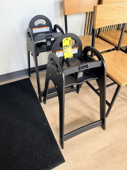 BID PRICE X 2 - (2) KOALA KARE HIGH CHAIRS