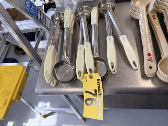 BID PRICE X 14 - (14) S/S 3oz. PORTION SPOONS