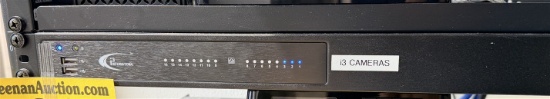 i3 INTERNATIONAL U16 NVR W/ 3-FISHEYE CAMERAS, 12MP