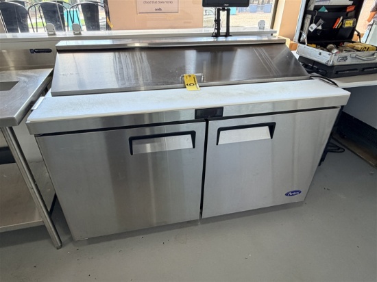 ATOSA MSF8303GR 2-DOOR REFRIGERATED SANDWICH PREP TABLE