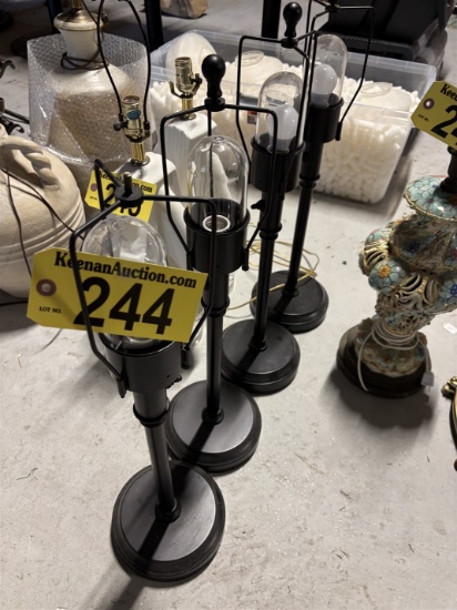 BID PRICE X 4 - (4) TABLE LAMPS, 27"H