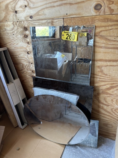 BID PRICE X 4 - (4) ASSORTED MIRRORS: