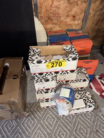 LOT OF ANATOLIA & CARMEN CERAMIC WALL TILE